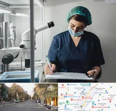 دکتر اورولوژیست خانم در شریعتی