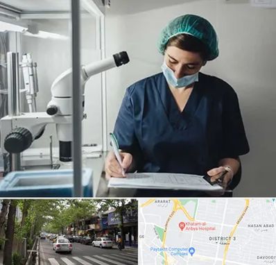 دکتر اورولوژیست خانم در ظفر 