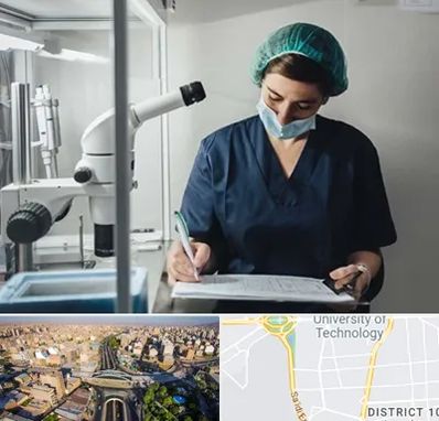 دکتر اورولوژیست خانم در استاد معین 