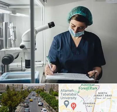 دکتر اورولوژیست خانم در شهران 