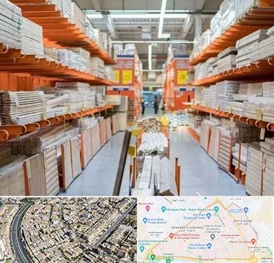 فروشگاه لوازم ساختمانی در شهرک غرب مشهد 