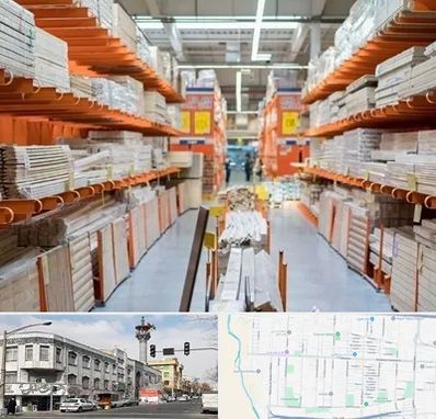 فروشگاه لوازم ساختمانی در 17شهریور