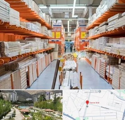 فروشگاه لوازم ساختمانی در بلوار تعاون