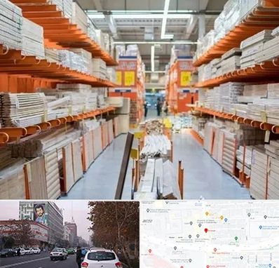 فروشگاه لوازم ساختمانی در کارگر شمالی 