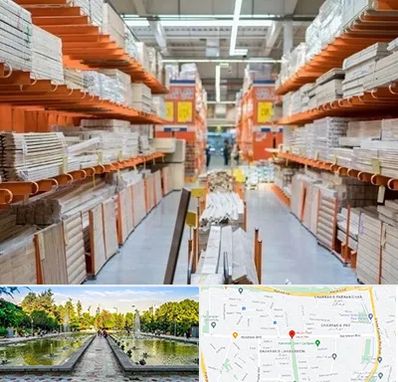 فروشگاه لوازم ساختمانی در سرسبز 