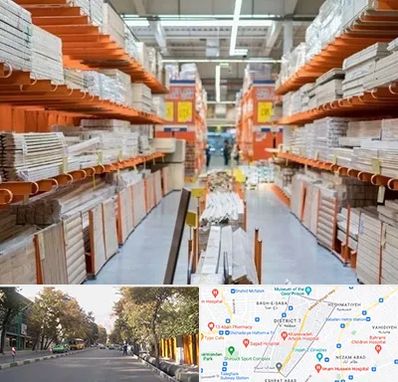 فروشگاه لوازم ساختمانی در شریعتی 