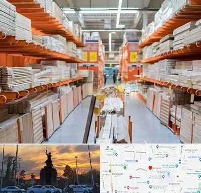 فروشگاه لوازم ساختمانی در میدان حر 