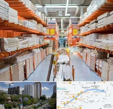 فروشگاه لوازم ساختمانی در اندرزگو 