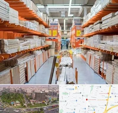 فروشگاه لوازم ساختمانی در آیت الله کاشانی 