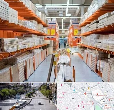 فروشگاه لوازم ساختمانی در خیابان زند شیراز 