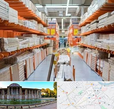 فروشگاه لوازم ساختمانی در عفیف آباد شیراز 