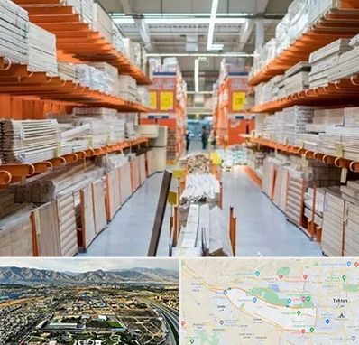 فروشگاه لوازم ساختمانی در منطقه 21 تهران 