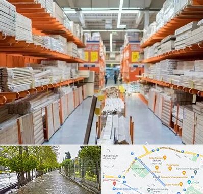 فروشگاه لوازم ساختمانی در خیابان ارم شیراز 