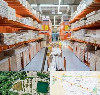 فروشگاه لوازم ساختمانی در وکیل آباد مشهد 