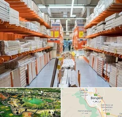 فروشگاه لوازم ساختمانی در بروجرد