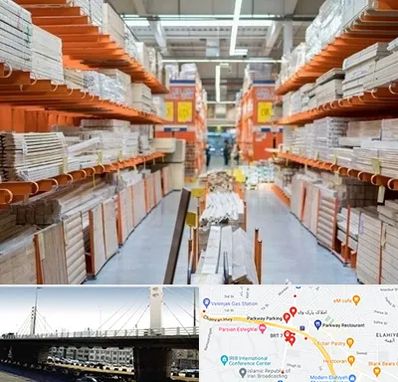 فروشگاه لوازم ساختمانی در پارک وی 