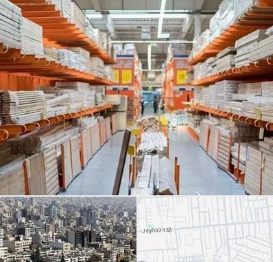 فروشگاه لوازم ساختمانی در جیحون