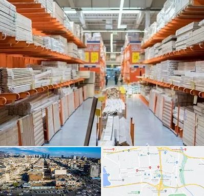 فروشگاه لوازم ساختمانی در شهرک راه آهن 