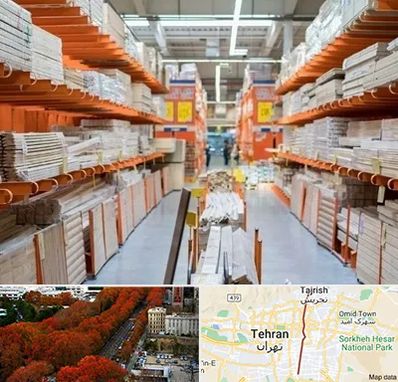 فروشگاه لوازم ساختمانی در ولیعصر 