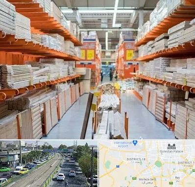 فروشگاه لوازم ساختمانی در جنوب تهران 