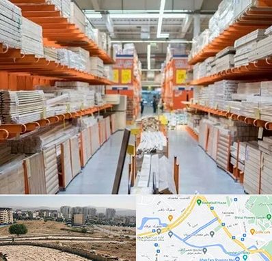 فروشگاه لوازم ساختمانی در کوی وحدت شیراز 