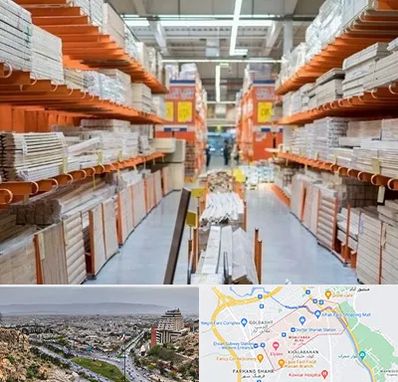 فروشگاه لوازم ساختمانی در معالی آباد شیراز 