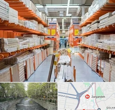 فروشگاه لوازم ساختمانی در زرگنده