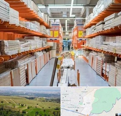 فروشگاه لوازم ساختمانی در سوهانک