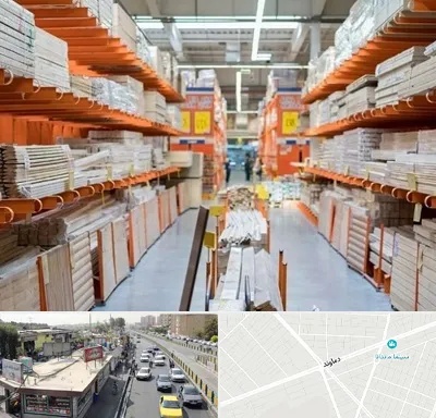 فروشگاه لوازم ساختمانی در خیابان دماوند