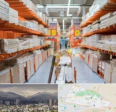 فروشگاه لوازم ساختمانی در منطقه 4 تهران 