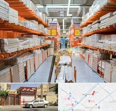 فروشگاه لوازم ساختمانی در باجک قم