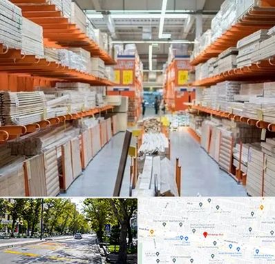 فروشگاه لوازم ساختمانی در میرداماد 