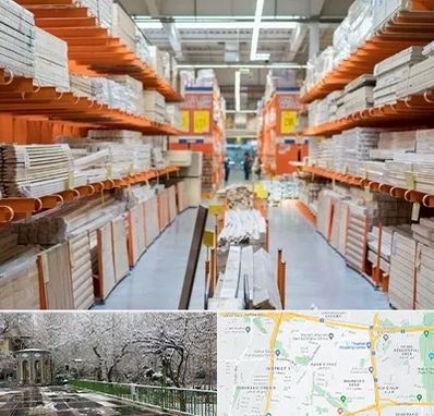 فروشگاه لوازم ساختمانی در باغ فیض 