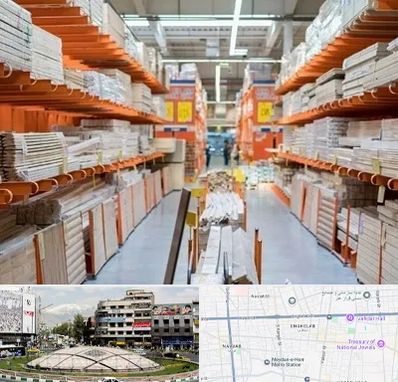 فروشگاه لوازم ساختمانی در مرکز تهران