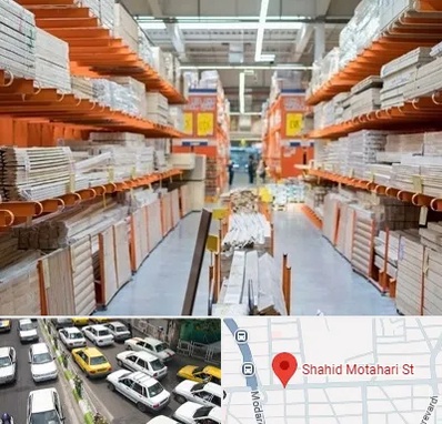 فروشگاه لوازم ساختمانی در مطهری تهران