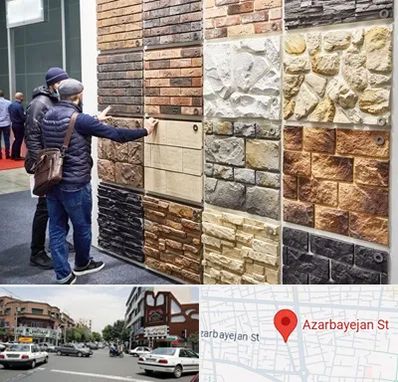 فروشگاه مصالح ساختمانی در خیابان آذربایجان