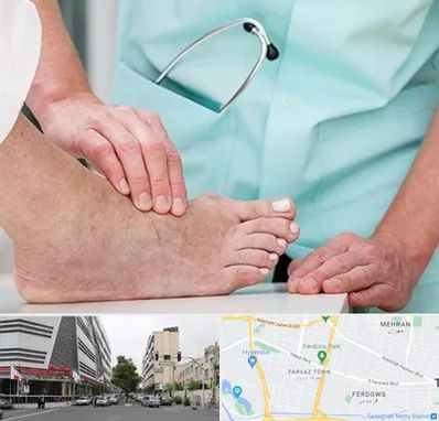 دکتر مفاصل و استخوان در بلوار فردوس 