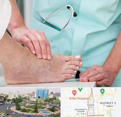 دکتر مفاصل و استخوان در ونک 