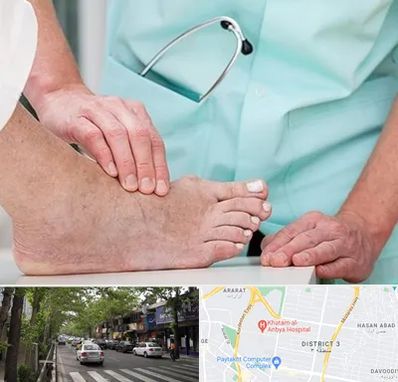 دکتر مفاصل و استخوان در ظفر 