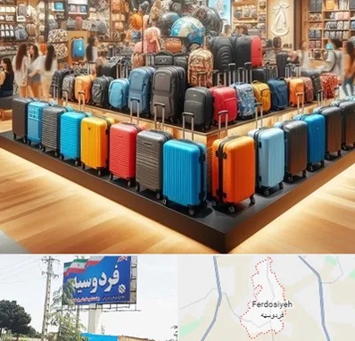 فروشگاه کیف و چمدان در فردوسیه شهریار