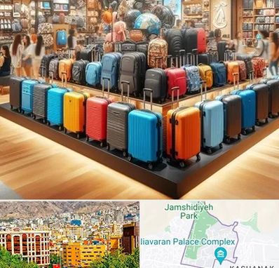 فروشگاه کیف و چمدان در نیاوران 