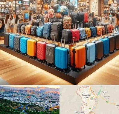 فروشگاه کیف و چمدان در سنندج