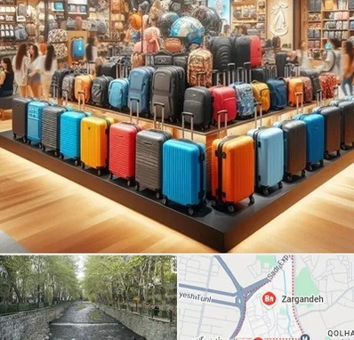 فروشگاه کیف و چمدان در زرگنده