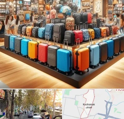 فروشگاه کیف و چمدان در کاشانک