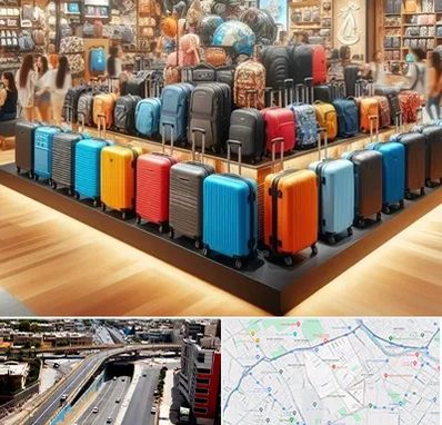 فروشگاه کیف و چمدان در ستارخان شیراز 