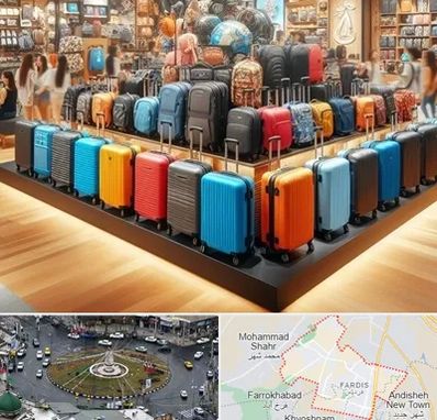 فروشگاه کیف و چمدان در فردیس کرج 