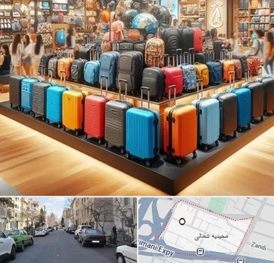 فروشگاه کیف و چمدان در مجیدیه شمالی