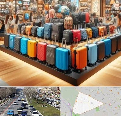 فروشگاه کیف و چمدان در احمدآباد مشهد 