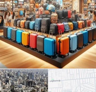 فروشگاه کیف و چمدان در جیحون