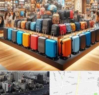 فروشگاه کیف و چمدان در زرتشت